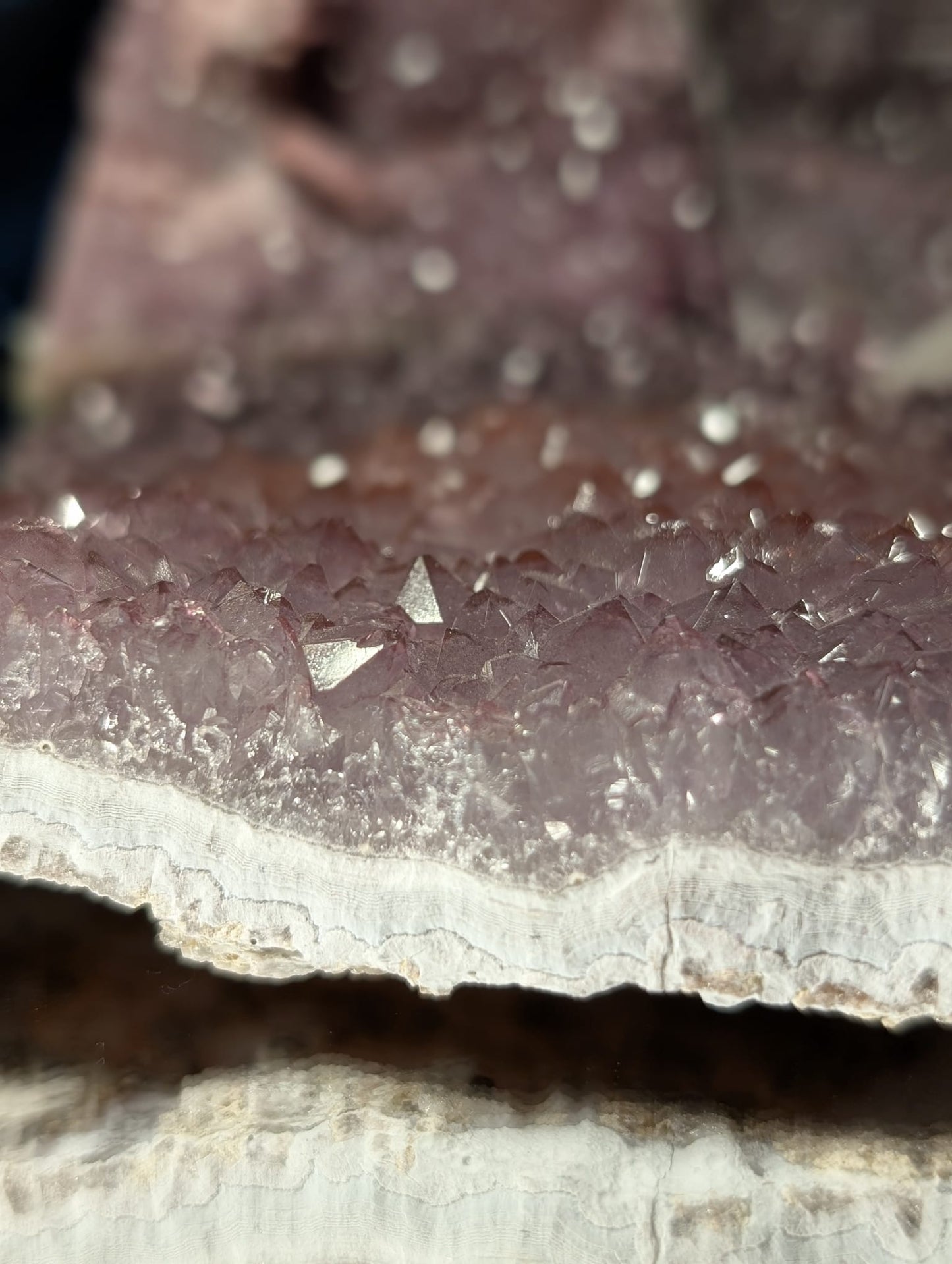 Amethyst & Marienglas Meditationscluster