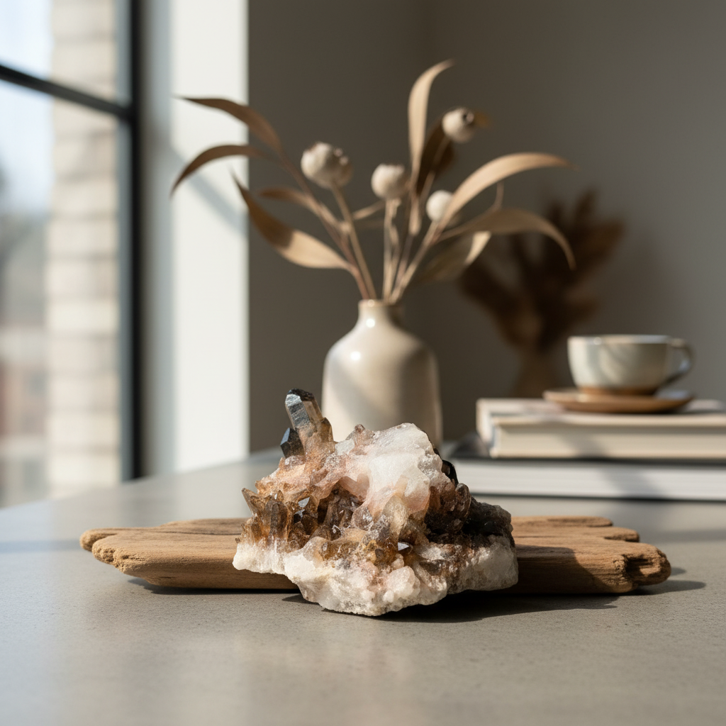 Dekorative Kristalle ansehen