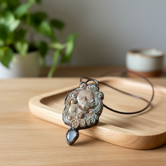 Halskette + Anhänger - 2 Varianten