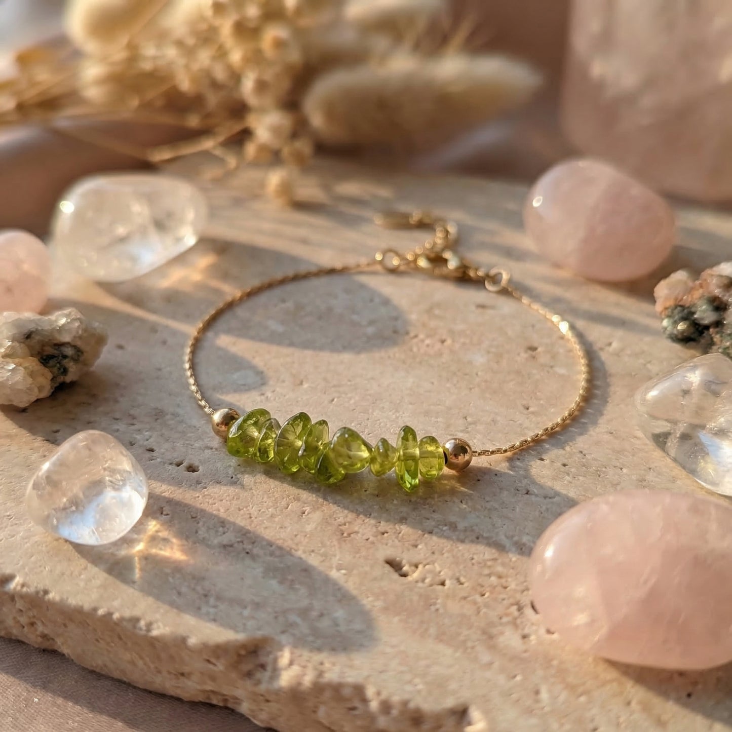 Neubeginn-Armband „Fresh Start“ - Peridot