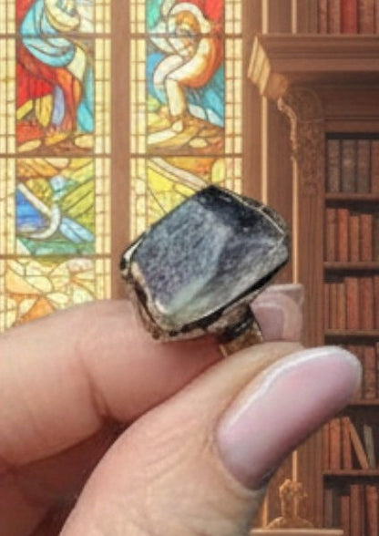 Arcana XI – Der Spiegel der inneren Ordnung (Fluorit-Ring)