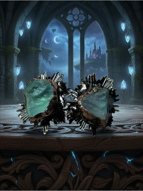 Arcana X – Der Spiegel der Wandlung (Fluorit-Ring)