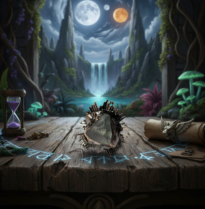 Arcana X – Der Spiegel der Wandlung (Fluorit-Ring)