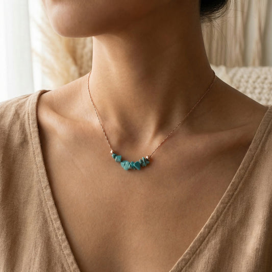 Ausdrucks- & Authentizitäts-Kette „Truth Flow“ - Türkis