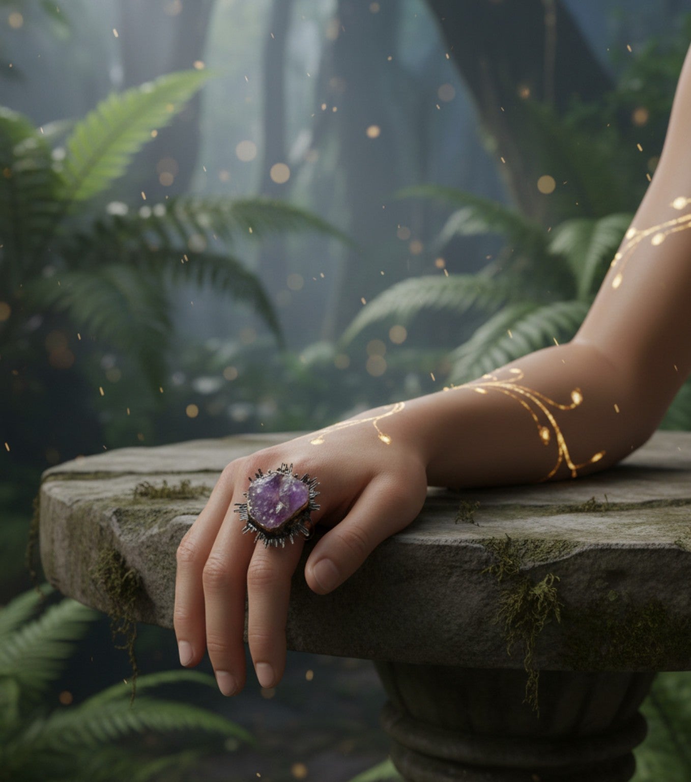 Arcana IV – Der Hüter der Wandlung (Amethyst-Ring)