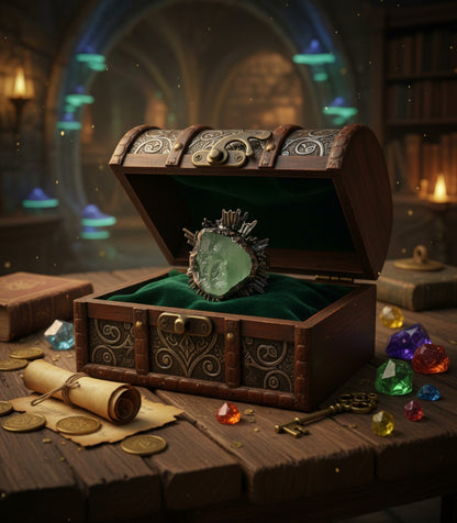 Arcana X – Der Spiegel der Wandlung (Fluorit-Ring)