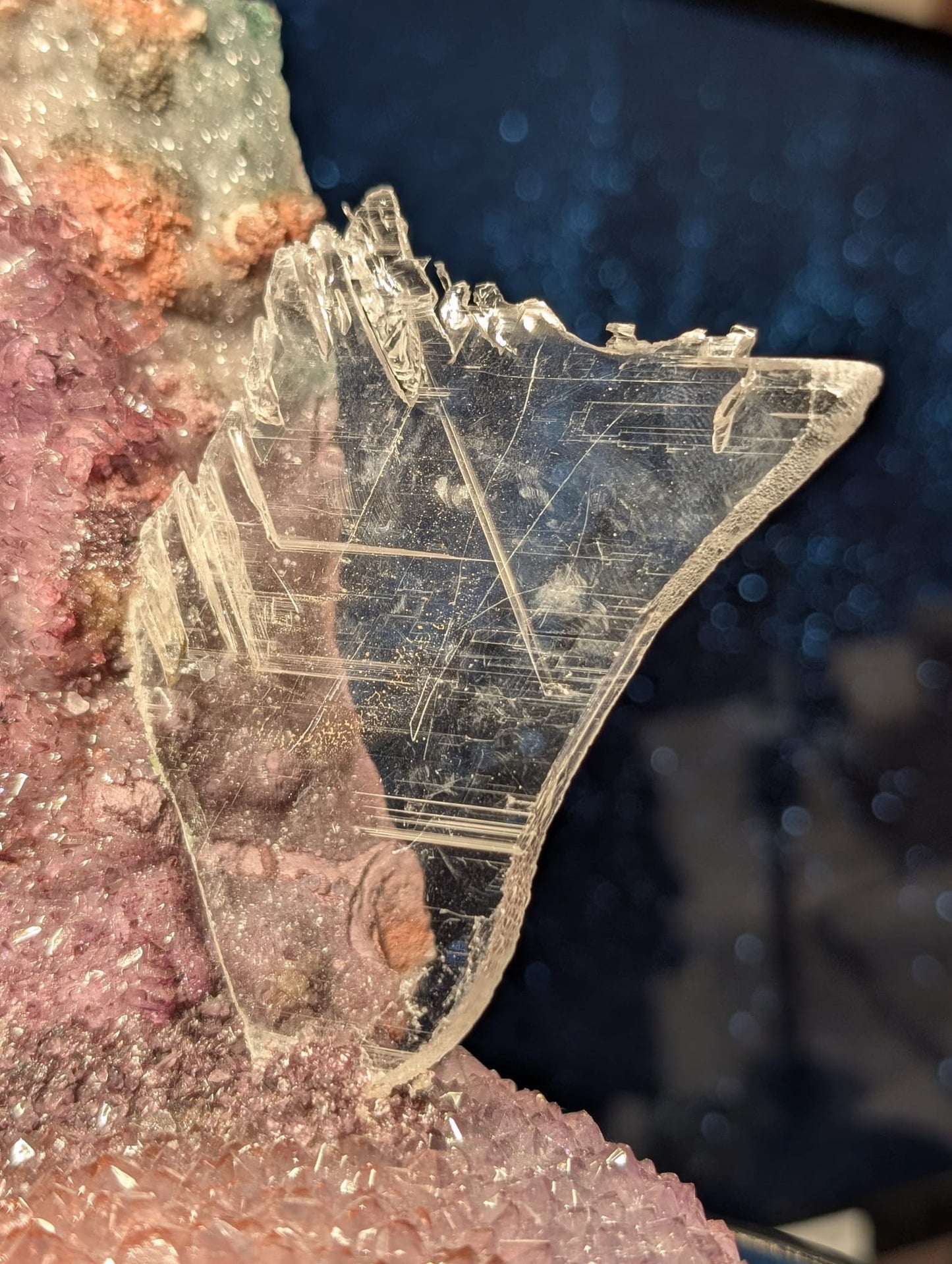 Amethyst & Marienglas Meditationscluster