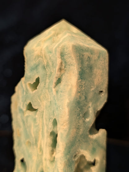 Aragonit-Turm mit Druzy