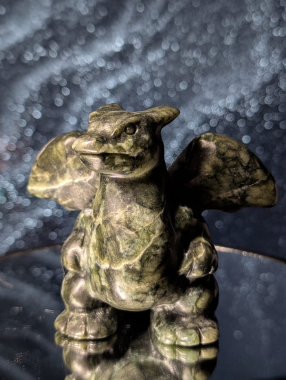 Grüner Jade-Drache