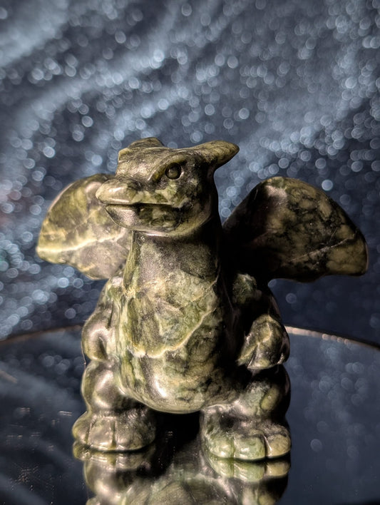 Grüner Jade-Drache