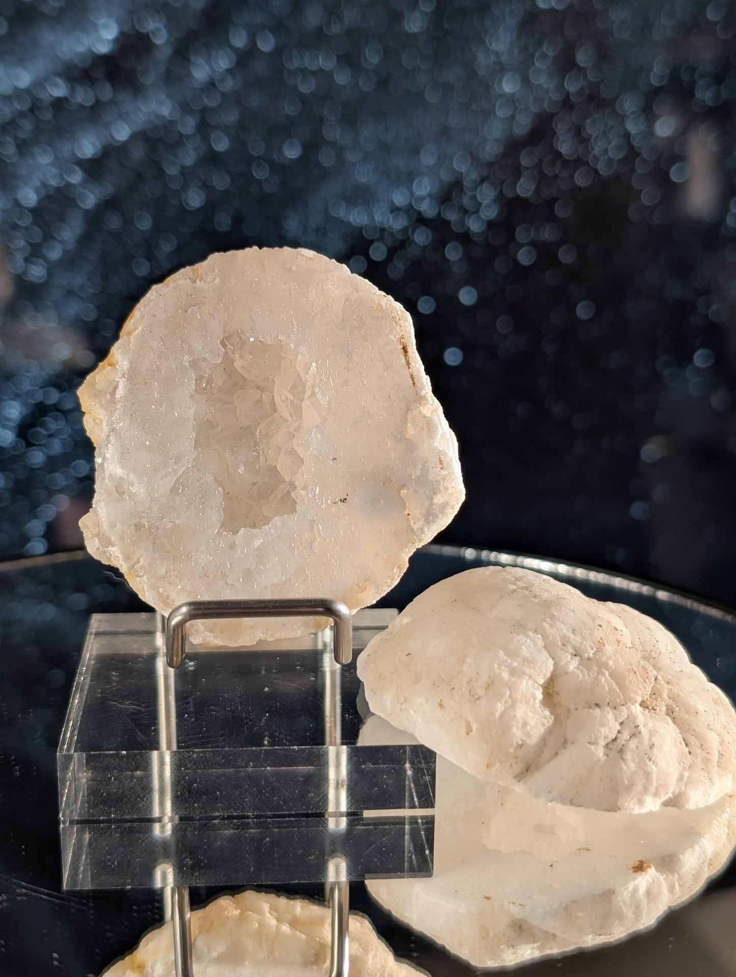 Quarzgeode – halbe Geode