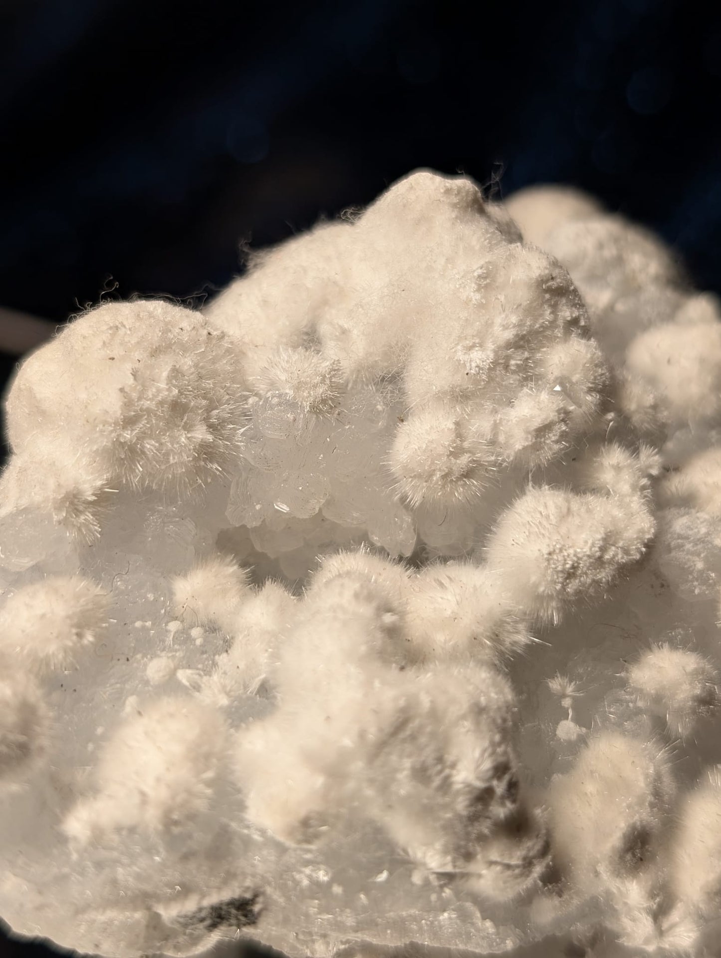 Okenit Freiform-Cluster