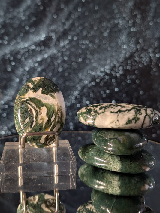 Moosachat Palmstein - Handschmeichler