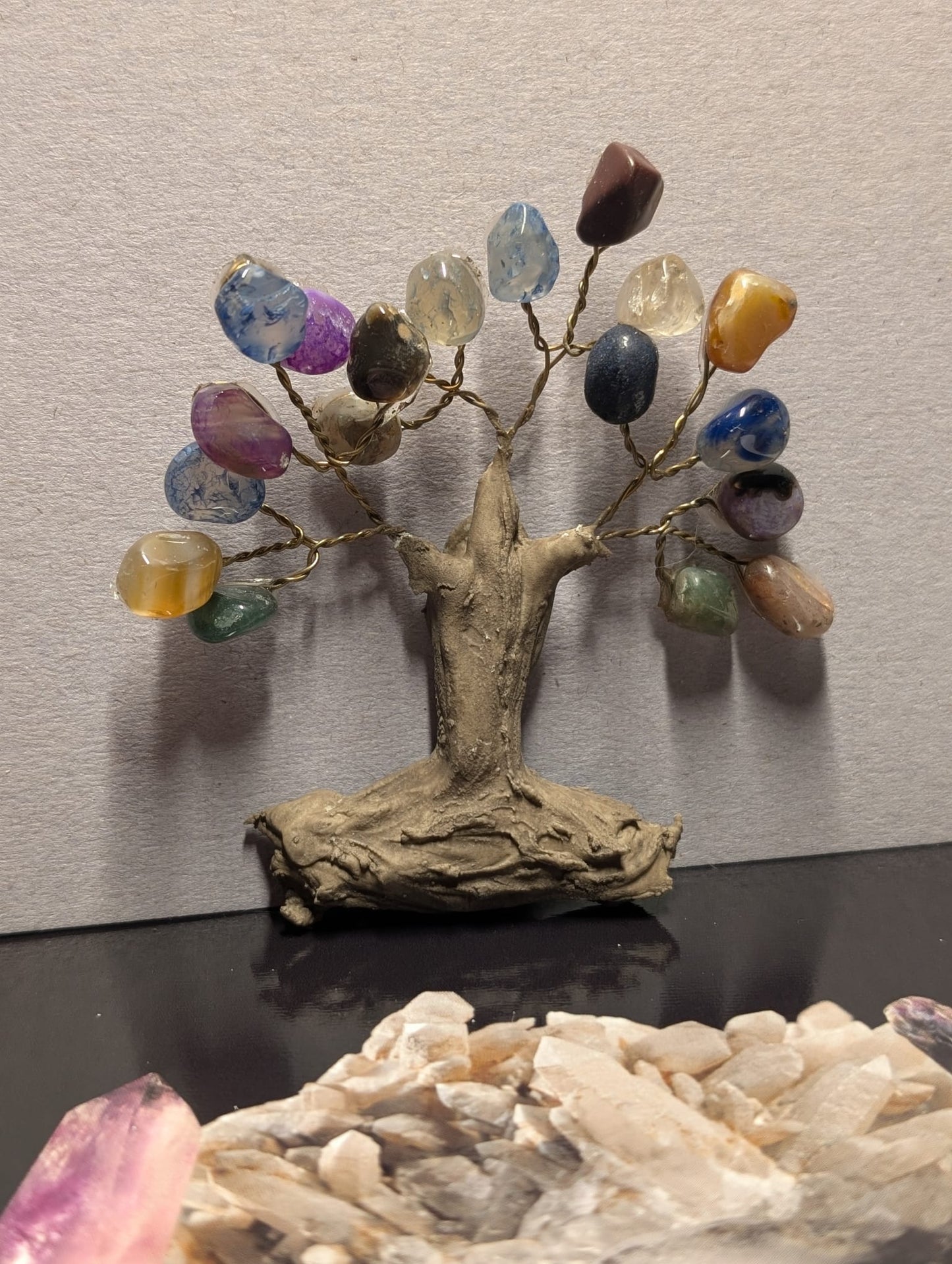 Kristall-Magnet-Bäumchen – 15 g (Auswahl)