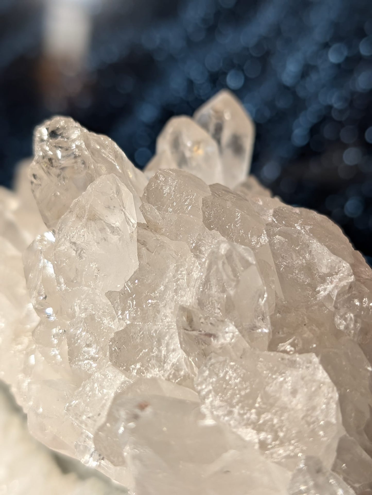 Clear Quartz Cluster (644g)