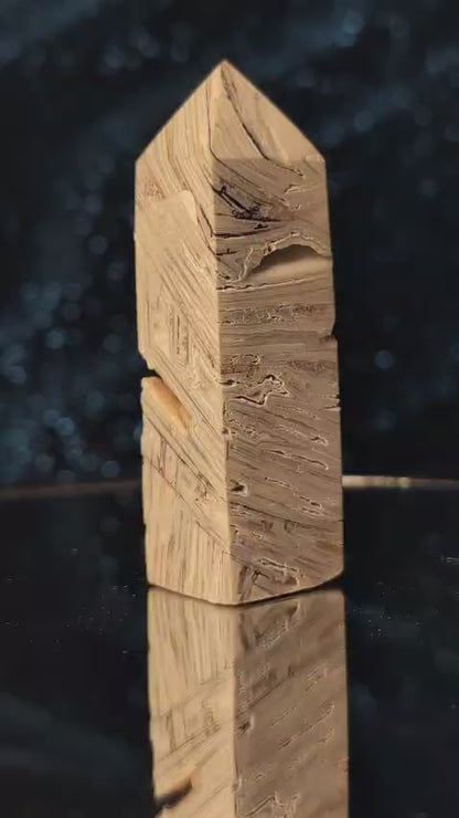 Crazy Lace Achat Turm mit Druzy