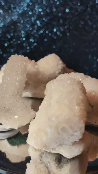 Apophyllit-Cluster - 4 Varianten